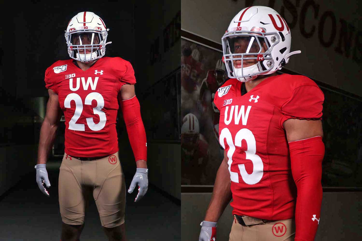 The Badgers have new throwback football 