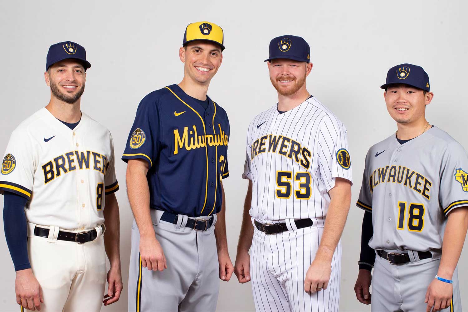 Milwaukee Brewers new uniforms feature ball-in-glove emblem as primary logo, Sports